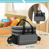 CURMIO Bolsa CPAP, ventana transparente para identificación o etiqueta.