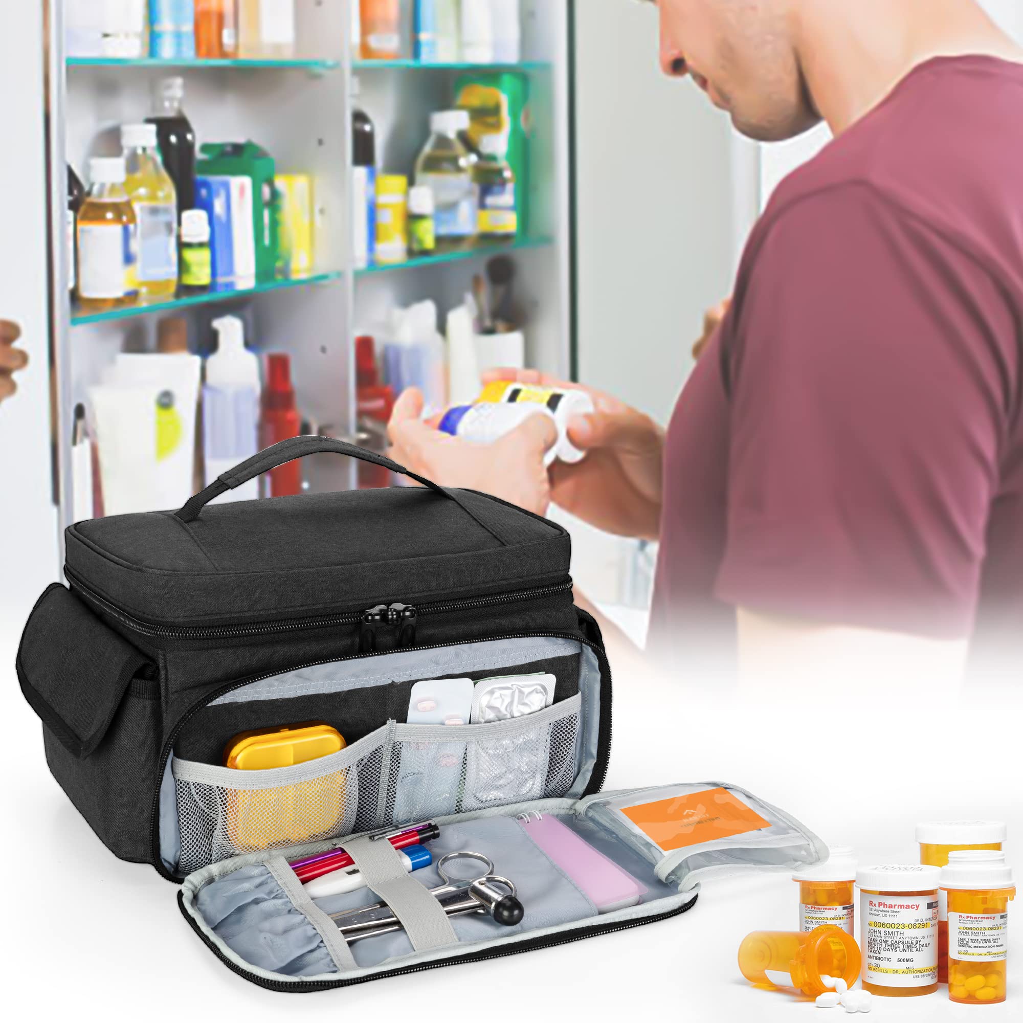CURMIO dimensiones aproximadas para viajar con 27 x 17 x 18 cm.
