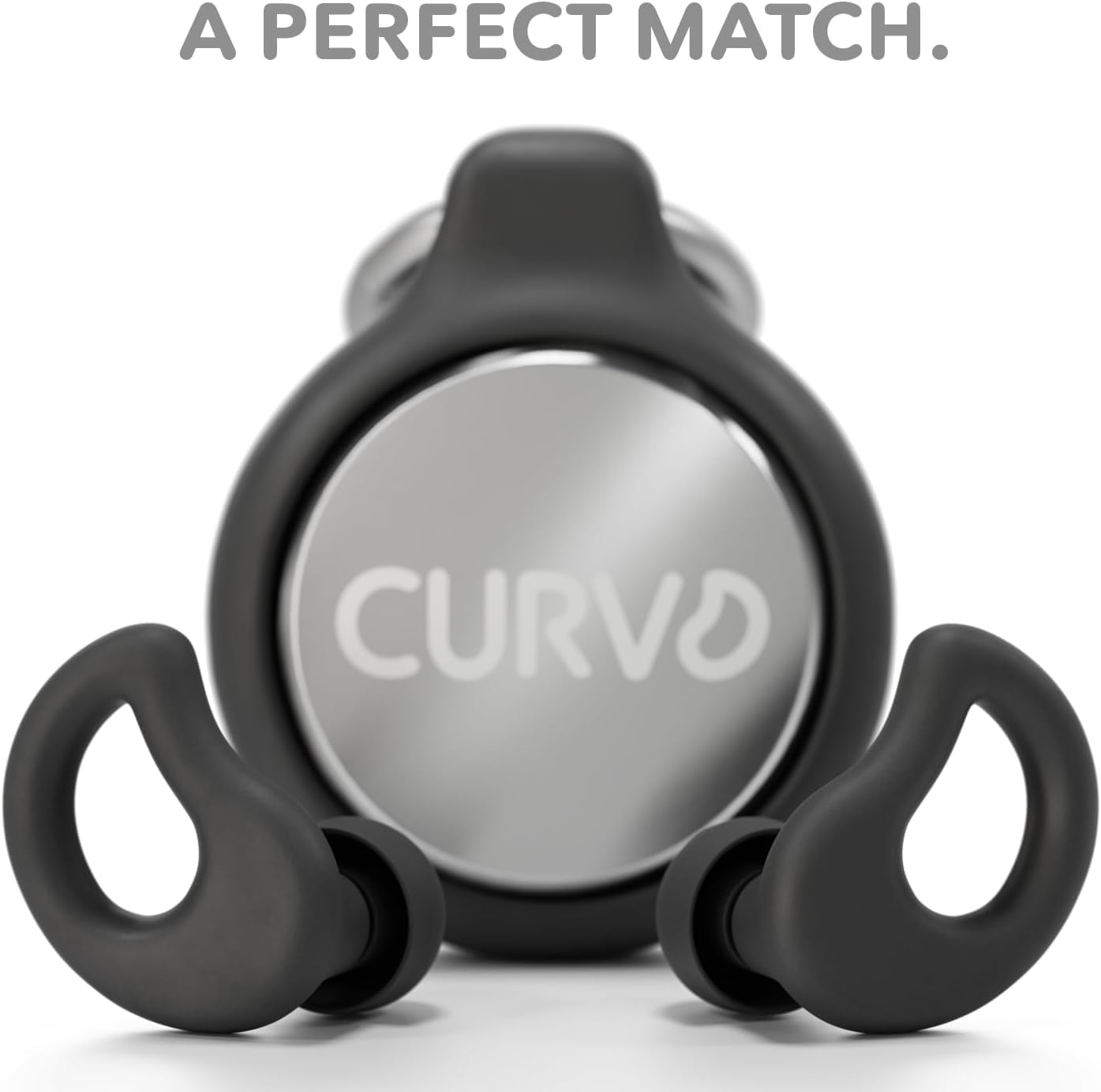 CURVD estuche con enganche portátil para llaves y bolso, transporte seguro.