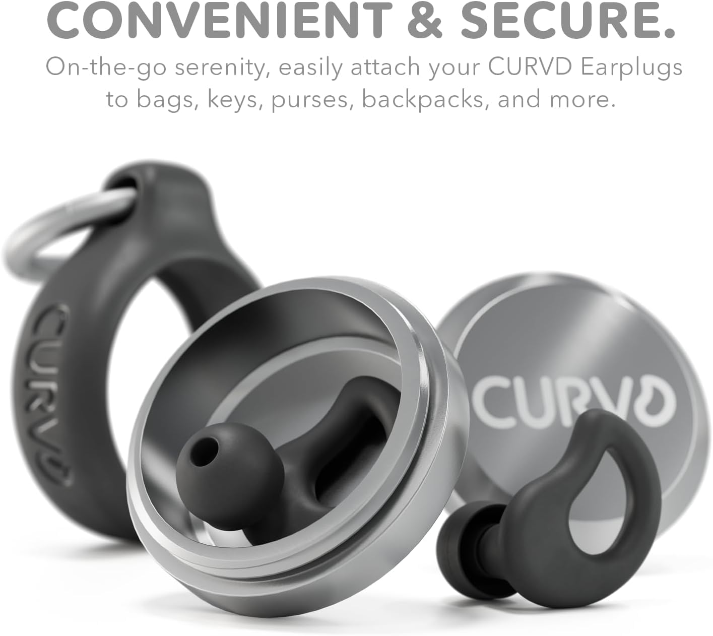 CURVD tapones para estudio y trabajo mejoran la concentración en entornos ruidosos.