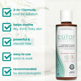 Cutar Emulsión Crema, textura cremosa para piel suave y cuidada