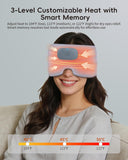 CUZRICH mascarilla dormir música: reproduce música relajante sin auriculares.