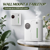 CVRAW montaje en pared o mesa para ahorro de espacio y diseño moderno.