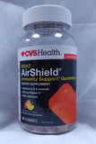 CVS Airshield: botella de gominolas para apoyo inmunitario diario