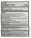 CVS Health caja exterior con cápsulas de docusato sodio 250 mg, conveniente para uso diario.