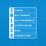 CWENCH HYDRATION botella dentro de mochila para entrenamiento y viaje.