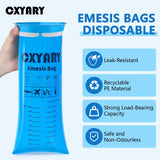 CXYARY bolsas de vómito portátiles y apilables para viajes