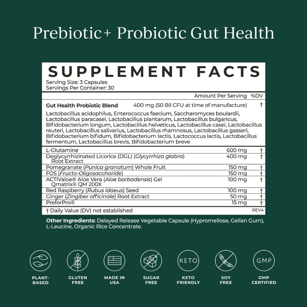 Ingredientes clave: PreforPro y ActivAloe para apoyo digestivo.