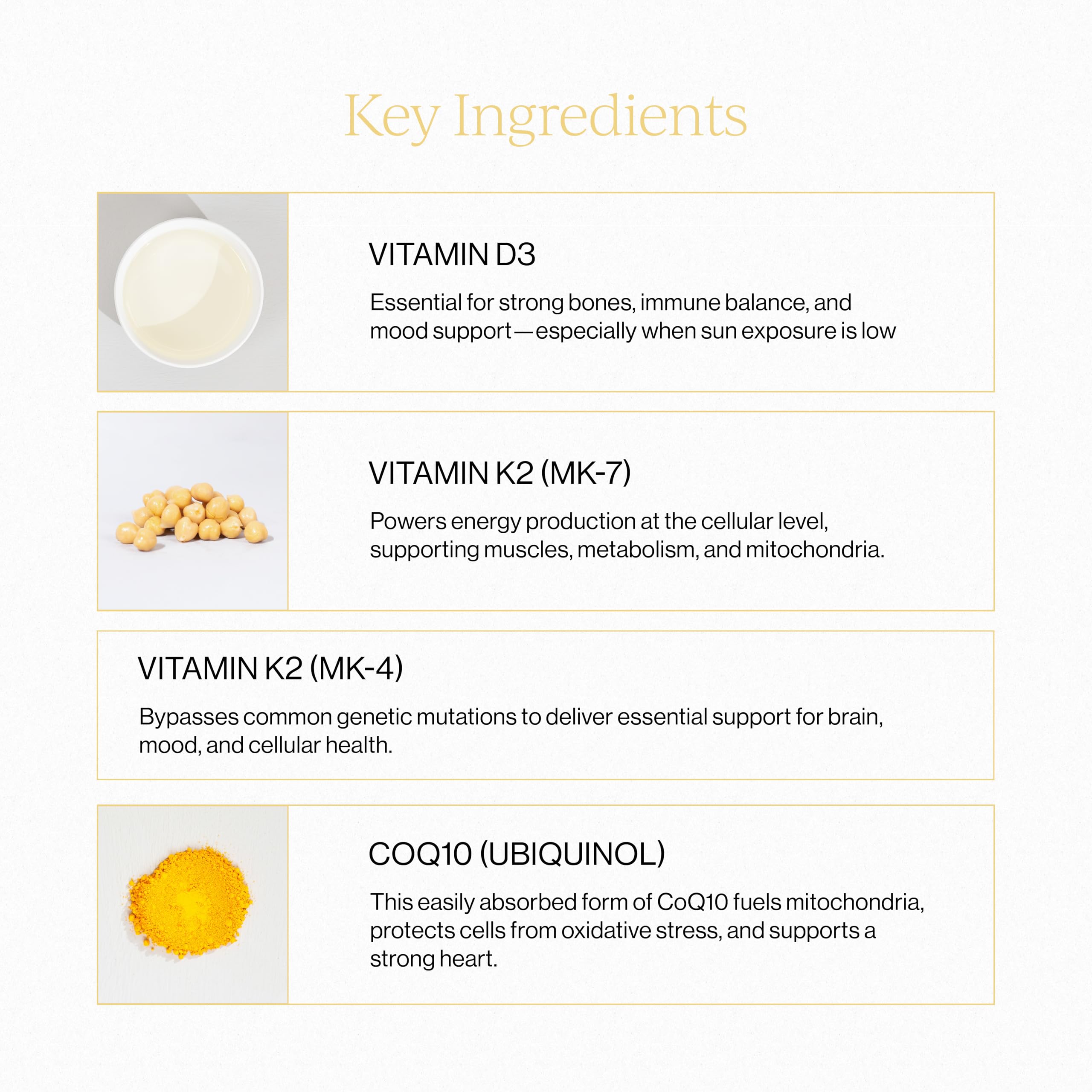 CYMBIOTIKA liposomal D3 K2 CoQ10 etiqueta trasera con beneficios