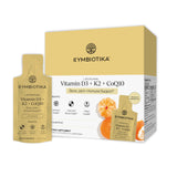 CYMBIOTIKA liposomal D3 K2 CoQ10 sobrecito frontal para uso diario