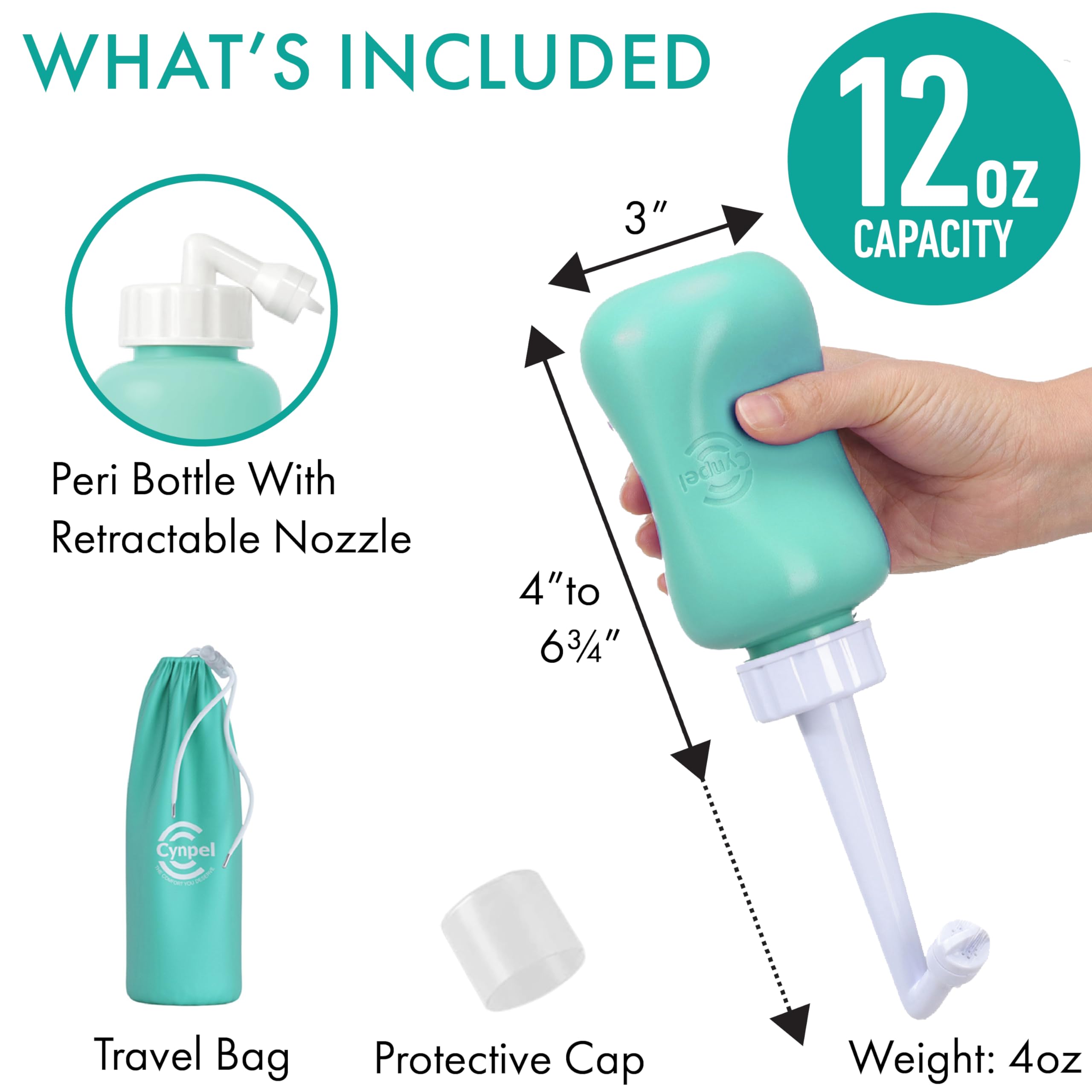 Cynpel bolsa de viaje impermeable facilita llevarla donde sea.
