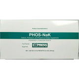 Phos-NaK de Cypress Pharmaceutical, dosis-unidad en polvo sabor-fruta, ideal para uso diario.