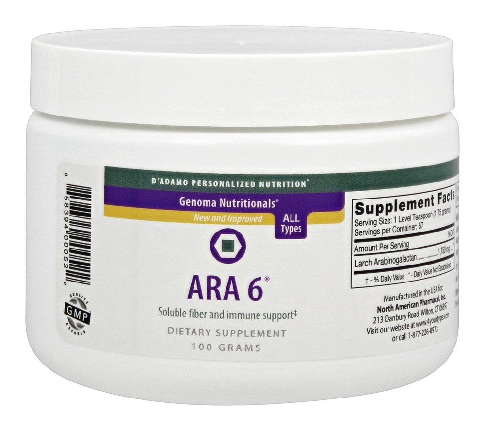 D'Adamo Ara 6: envase detalle, soporte suave para tu plan dietético.