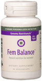 Botella de D'Adamo Fembalance para apoyo nutricional femenino en la rutina diaria.