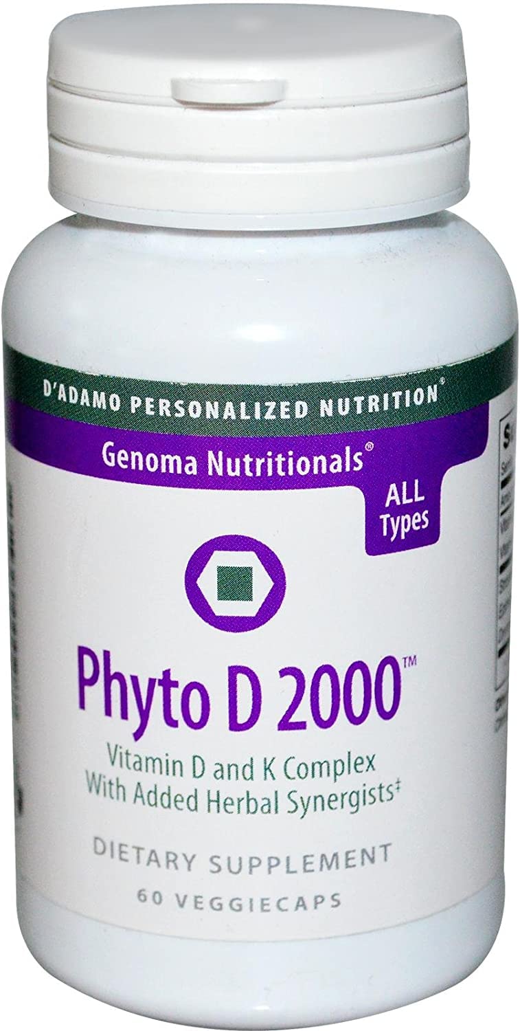 D'Adamo Phyto D 2000, botella vertiendo, apoyo a huesos sanos y movilidad
