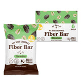 Barras D'Vash de fibra sabor cacao con mantequilla de cacahuete, snack energizante