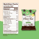 Barras D'Vash de fibra pecan cacao, snack delicioso para cualquier momento