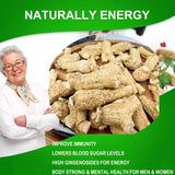 DABC OAK LAND ginseng Wisconsin, empaque de 4 oz para almacenamiento seguro.