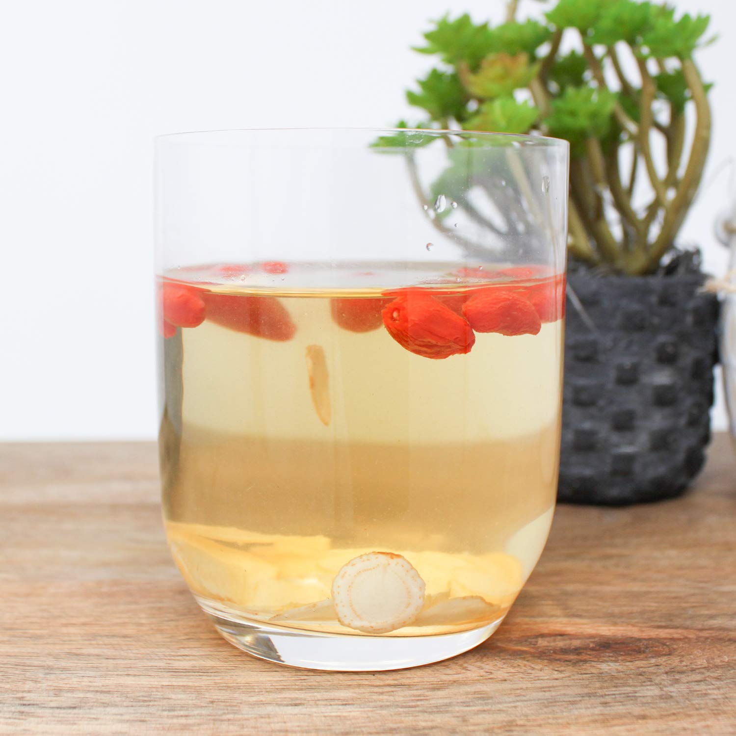 DABC OAK LAND ginseng Wisconsin uso en infusiones para un impulso suave.