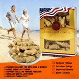 DABC OAK LAND ginseng Wisconsin, rodaja para infusiones aromáticas.