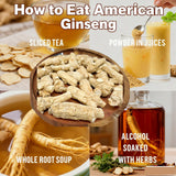 DABC OAK LAND ginseng Wisconsin, taza preparada con ginseng para vitalidad.