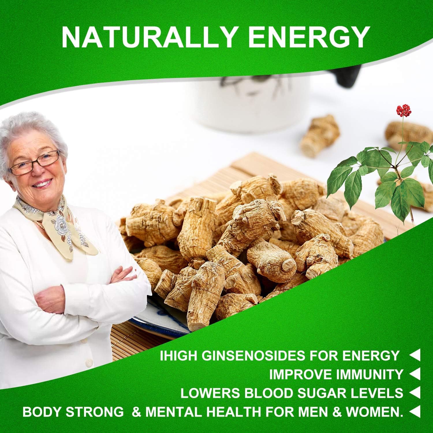 DABC OAK LAND batido con ginseng energizante.