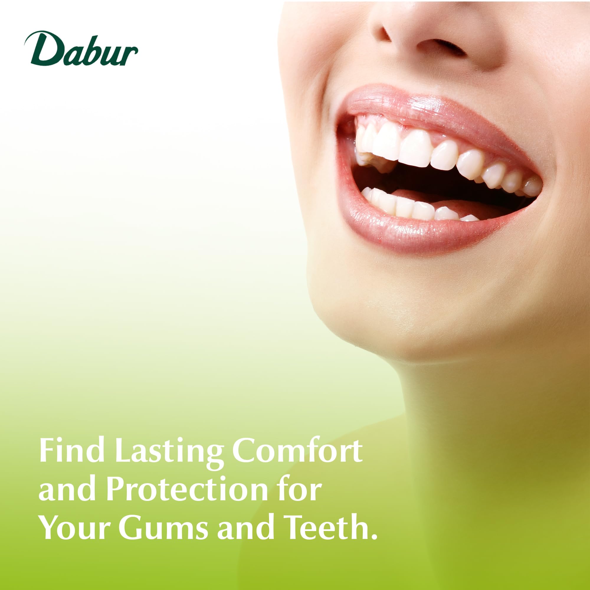 Dabur Aloe Vera Pasta Dental, sonrisa más fresca tras cada uso.