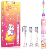 DADA-TECH frente del cepillo con luz arcoíris para cepillado divertido