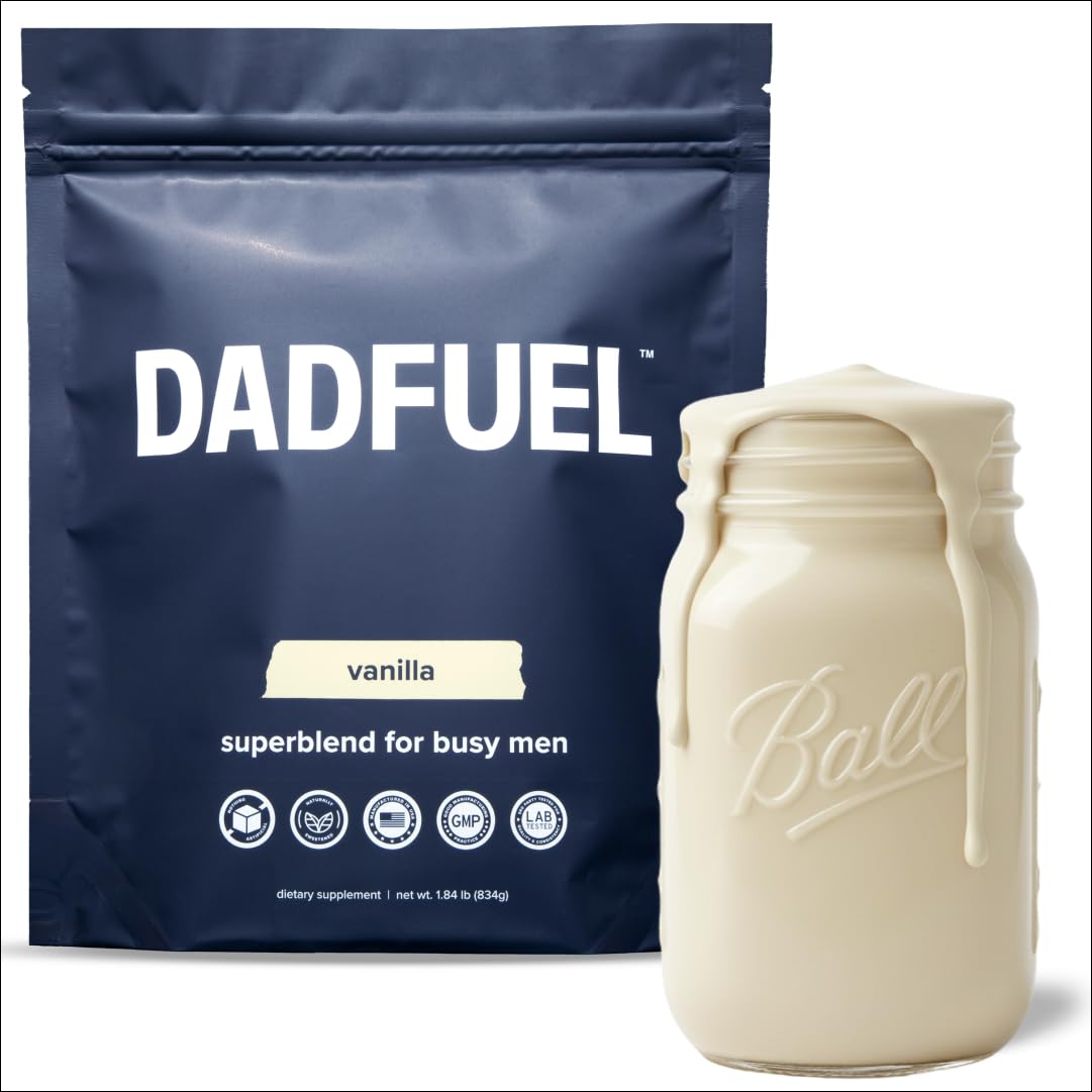 DADFUEL batido para hombres, energía sostenida para el día.