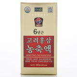 Dae Han Red Ginseng 240 g: detalle de composición y ginsenosides para referencia.