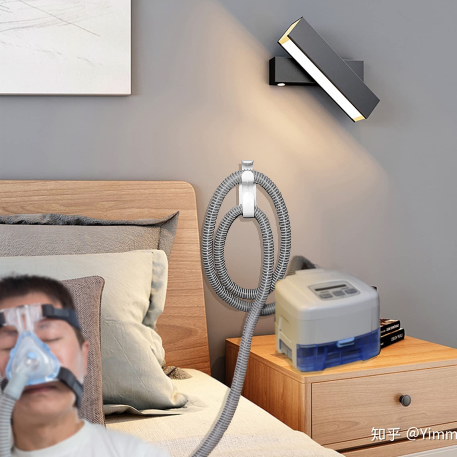 Daekpaek adhesivo fuerte CPAP instalación duradera