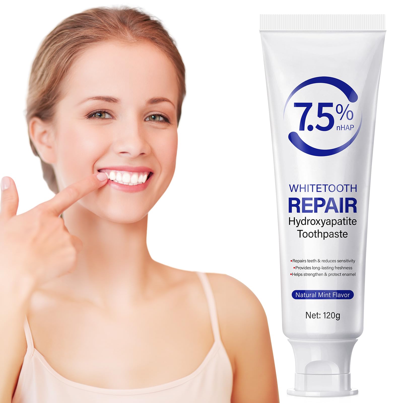 Daiasns fortalece dientes con hidroxiapatita para mayor resistencia dental.