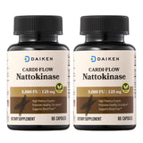 DAIKEN nattokinase 5000fu, cápsulas sin olor para uso diario.