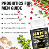 Dailanbu Probióticos para Hombres, uso diario en cápsulas para conveniencia