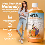 Daily All Day muestra de ingredientes naturales y orgánicos