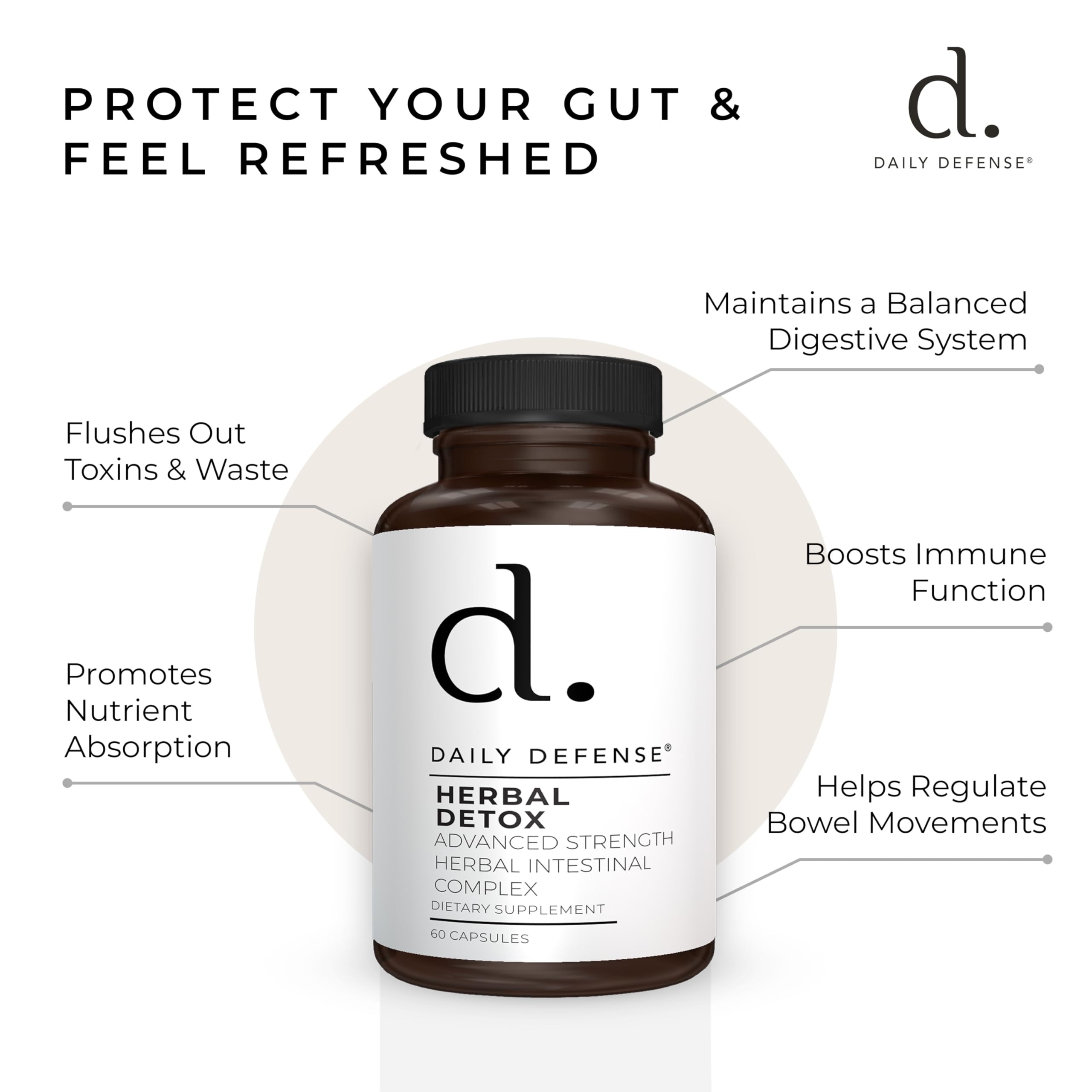 Daily Defense ajo-ingredientes: ajo como ingrediente central