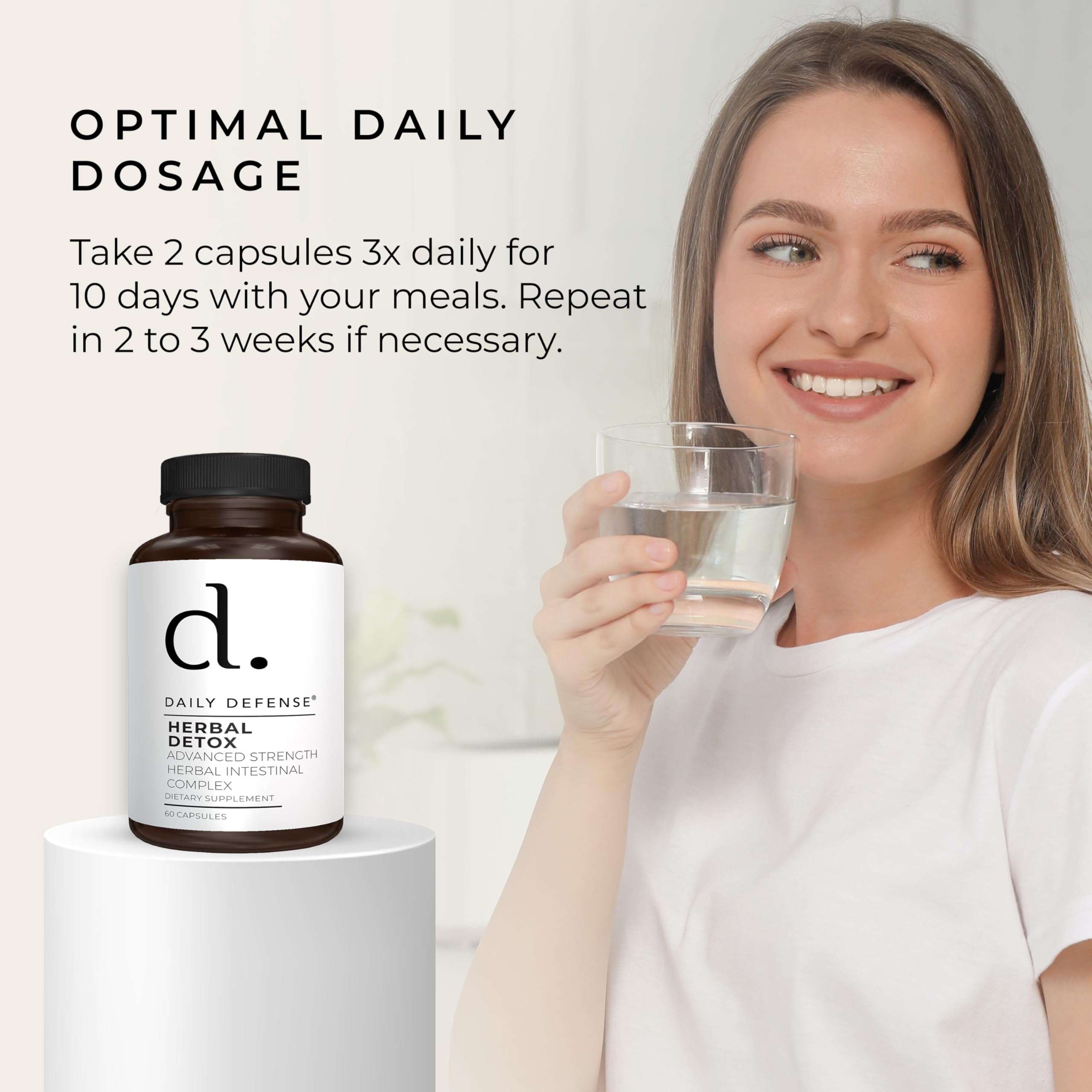 Daily Defense ambiente-cocina: producto en entorno de cocina para rutina diaria