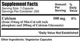 Daily Manufacturing Min-Col Forte cápsulas: suplemento mineral práctico para completar la dieta.