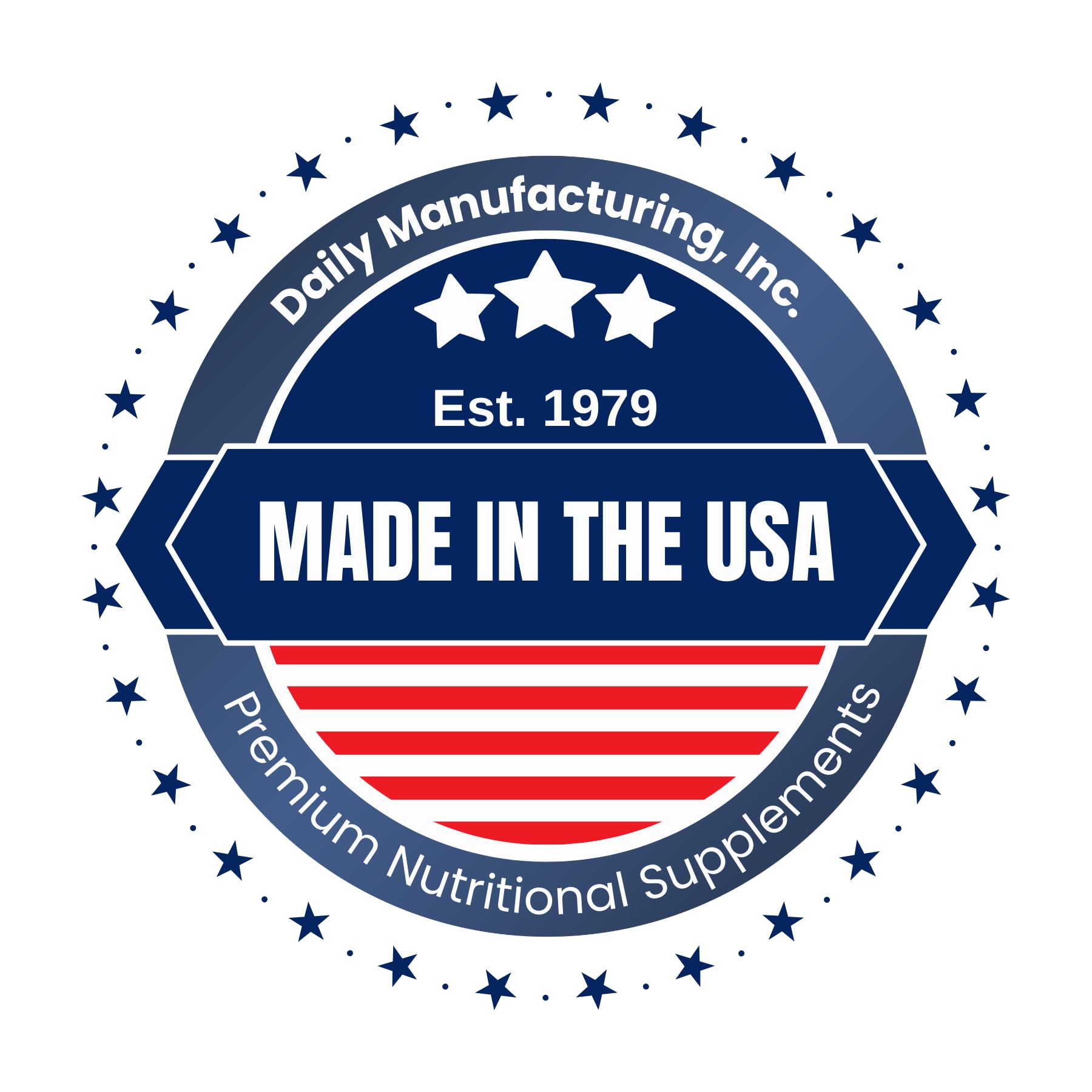 Min-Col Forte etiqueta de Daily Manufacturing: información clara de los ingredientes.
