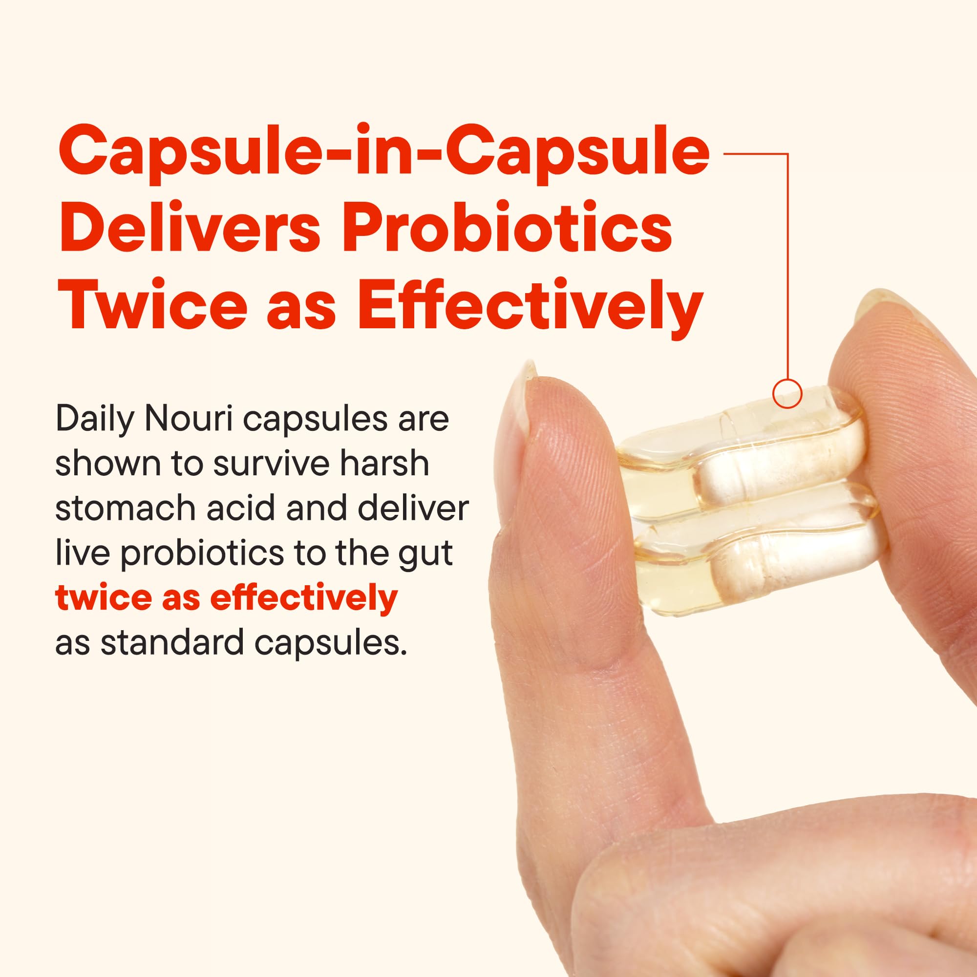 Daily Nouri Digestive: probióticos de EE. UU. con alta calidad bacteriana