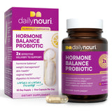 Daily Nouri Hormone Balance en envase, apoyo diario para equilibrio hormonal.