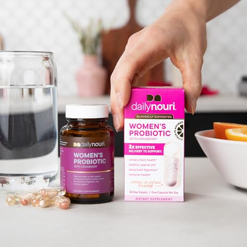 Daily Nouri Probióticos en cápsulas, entrega estable para la salud intestinal