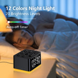 DailyBody alarma doble y memoria para despertar con calma