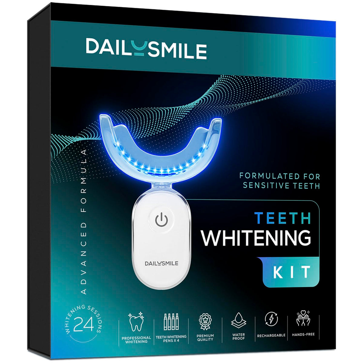 DailySmile kit de blanqueamiento con luz LED para resultados en casa