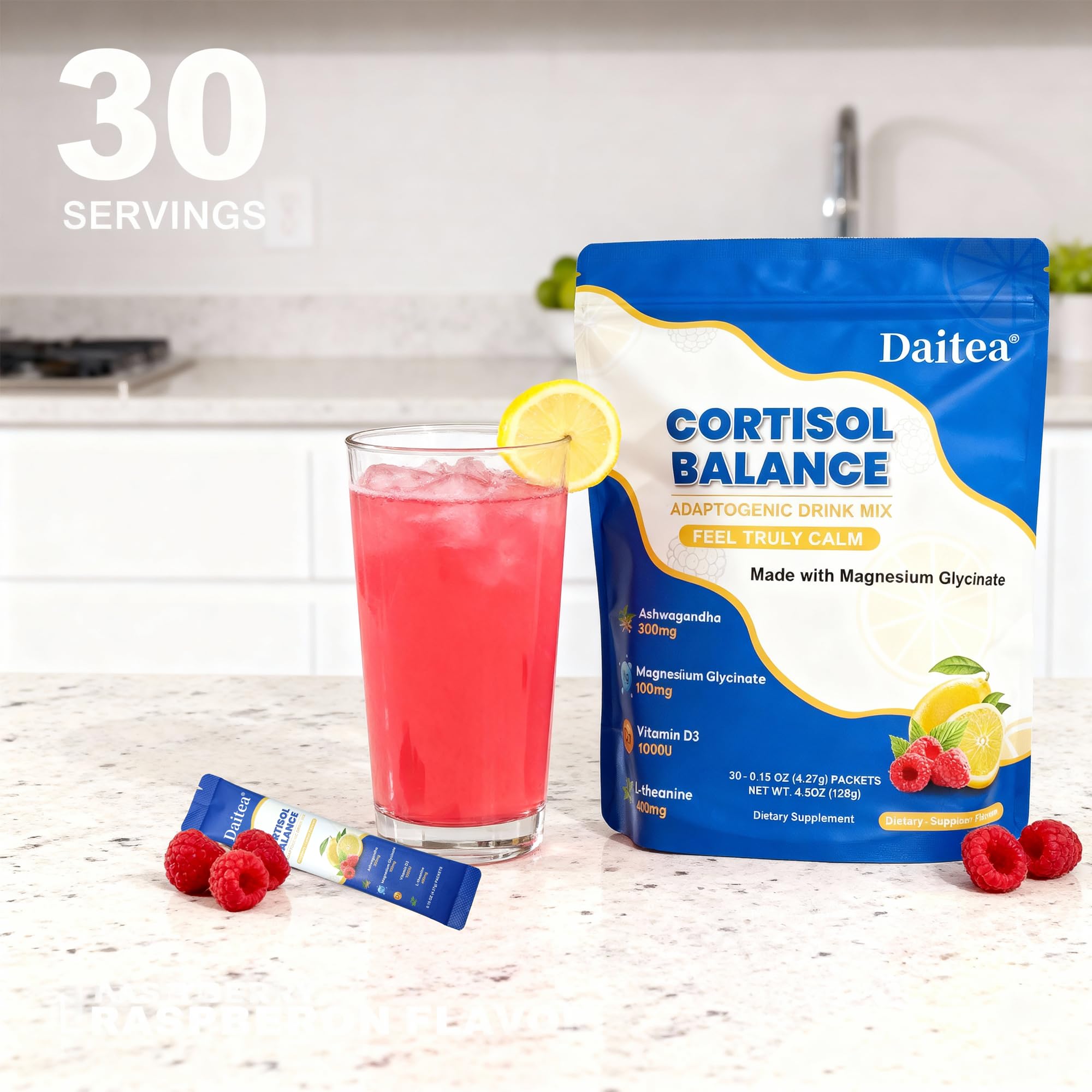 Daitea Cortisol Calm, uso diario para apoyo al manejo del estrés