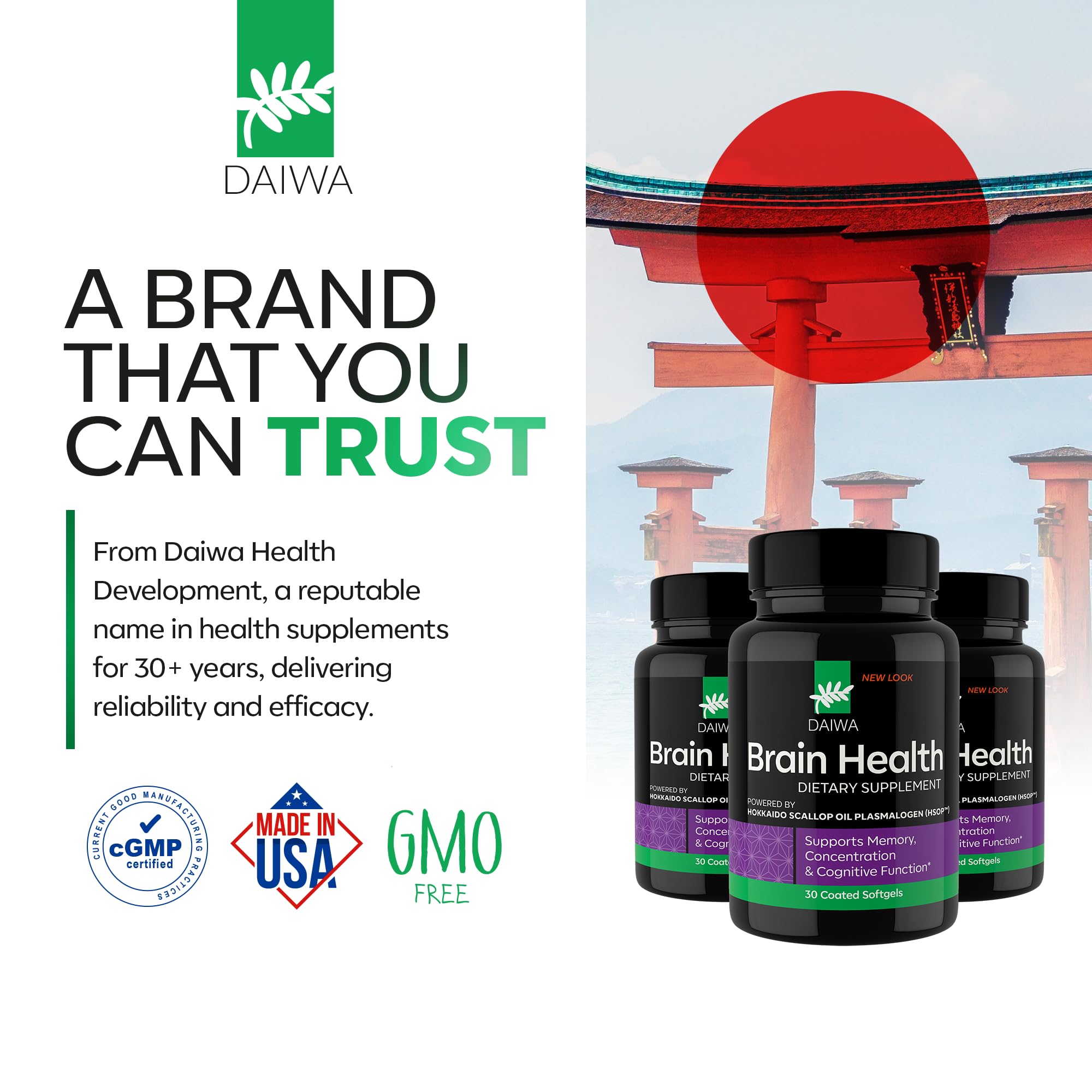 Estilo de vida saludable con Daiwa Advanced Omega-3 para bienestar cognitivo.