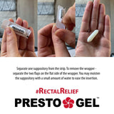 Aplicación rápida en la zona afectada para reducir inflamación.