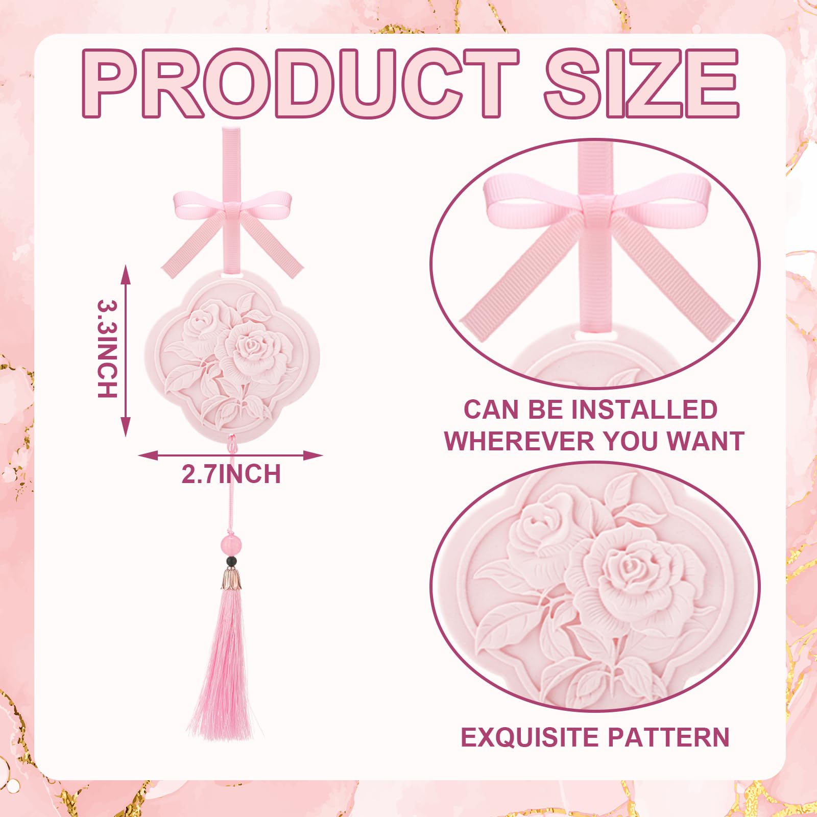 Difusor floral dansib para escritorio, añade fragancia tranquilizadora