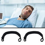 DanVirtuous accesorio postoperatorio para cuello mantiene la cánula en su lugar.