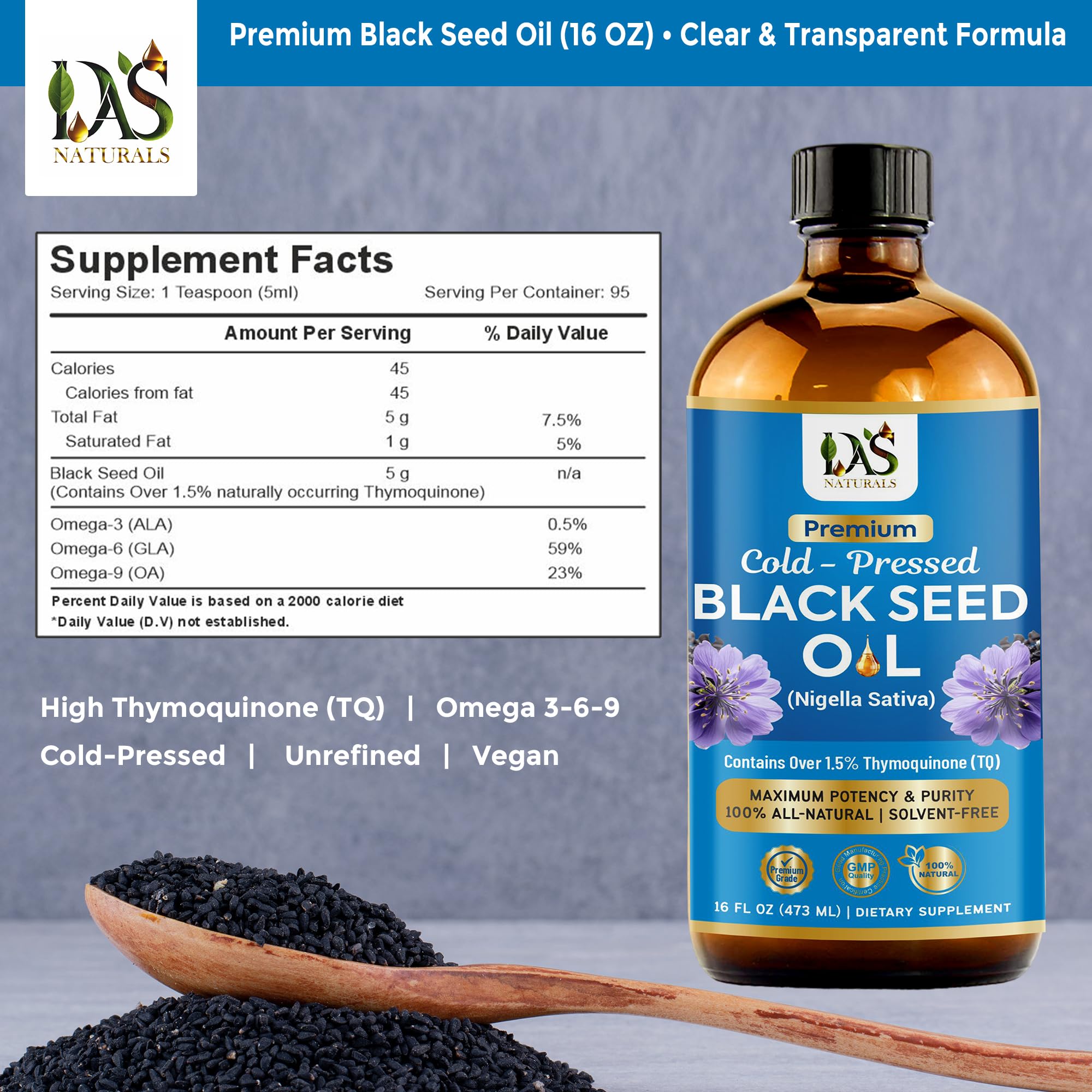 DAS NATURALS ideal para aderezos, salsas y horneados
